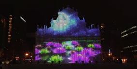 Lễ hội Tuyết Sapporo Projection Mapping Video1