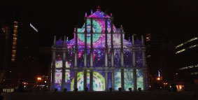 Lễ hội Tuyết Sapporo Projection Mapping Video2